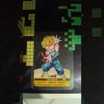 Trunks SSJ Piccolo Guerriero Dragonball Z Lamincards Trasparente Edibas Album Platino n.53