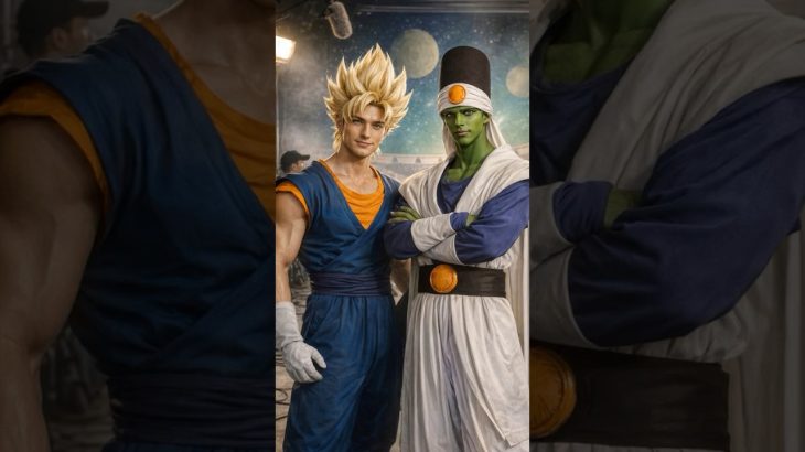 ベジットが案内する『ドラゴンボールZ 復活のフュージョン!! 』撮影現場 #dragonballz  #ドラゴンボール #anime   #実写化
