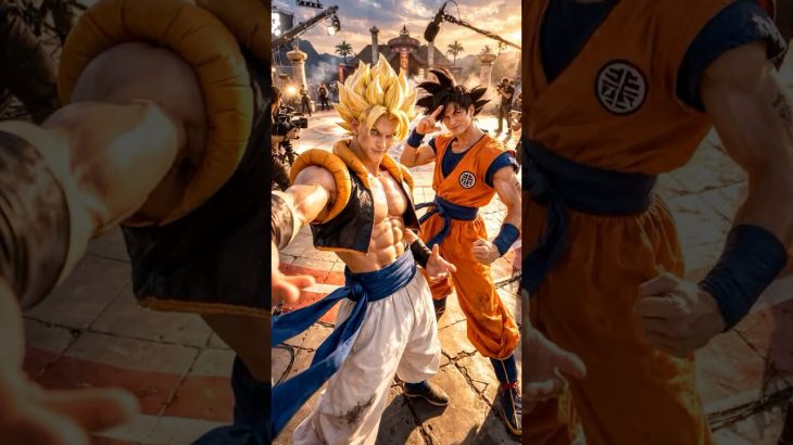 ゴジータが案内する『ドラゴンボールZ 復活のフュージョン!! 』撮影現場 #dragonballz  #ドラゴンボール #anime  #実写化