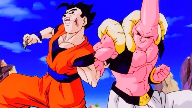 ドラゴンボールZ【DBZ (TV 1989)】► 超ブウがSSJ3ゴテンクス吸収!悟飯完全敗北!力×知略!悟飯絶望!► Dragon Ball Z Full HD