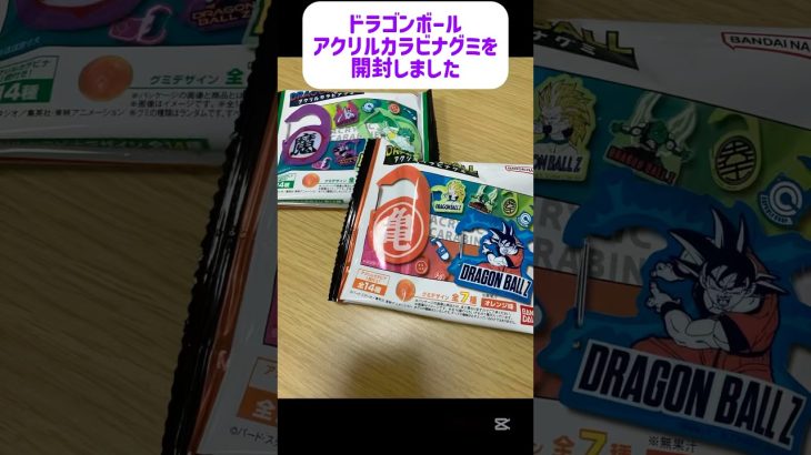 ドラゴンボール　アクリルカラビナグミを開封しました！ #ドラゴンボール #dragonball #開封動画 #shorts