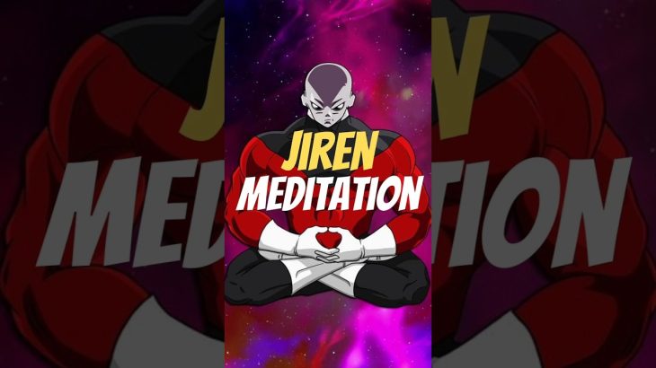 jiren meditation Ability #anime #jiren #dbz #dragonball