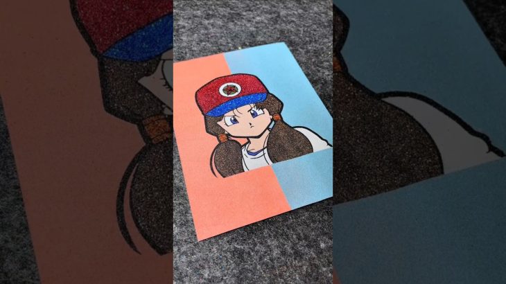 #ドラゴンボール #手作り #ストレス解消 #リラックス #漫画 #sandart #art #traditionalart #sandpainting #satisfying