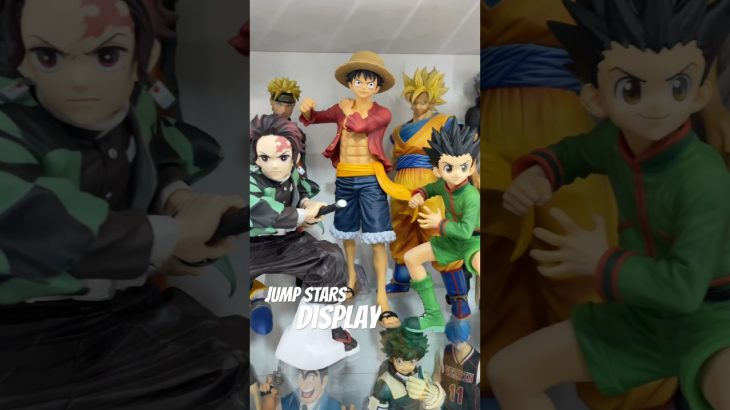 【#フィギュア】少年ジャンプディスプレイ　#shorts  #short  #少年ジャンプ #ワンピース　#ドラゴンボール  #NARUTO #呪術廻戦